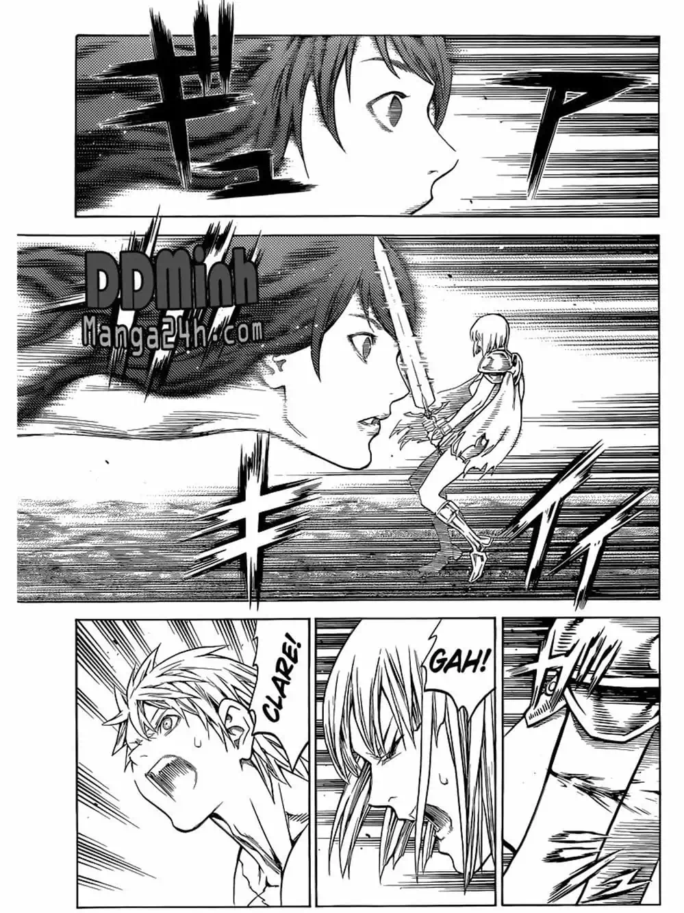 Truyện Tranh Claymore Mắt Bạc trang 4