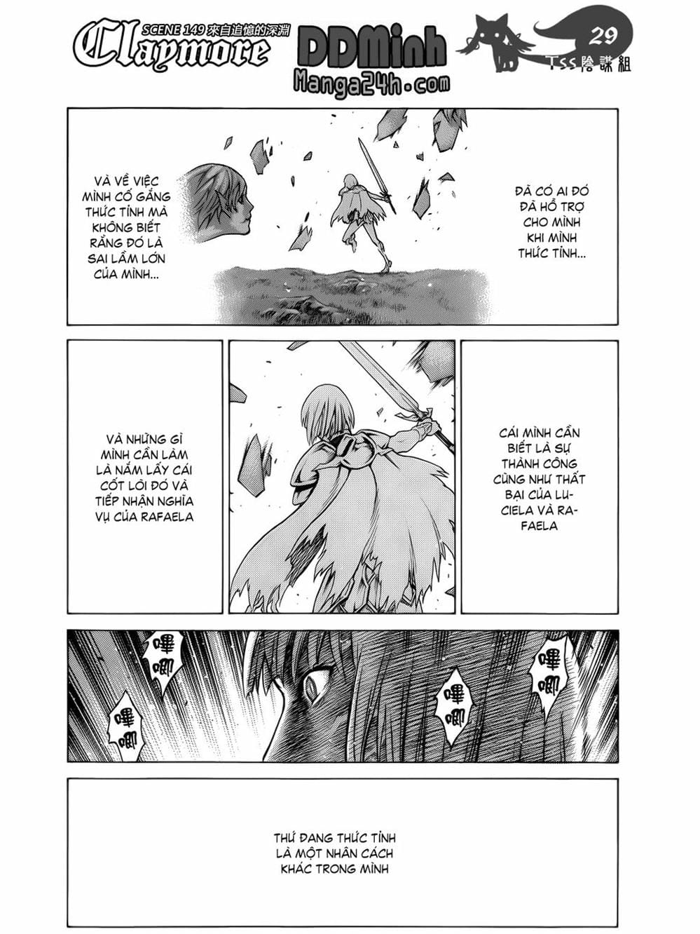 Truyện Tranh Claymore Mắt Bạc trang 4