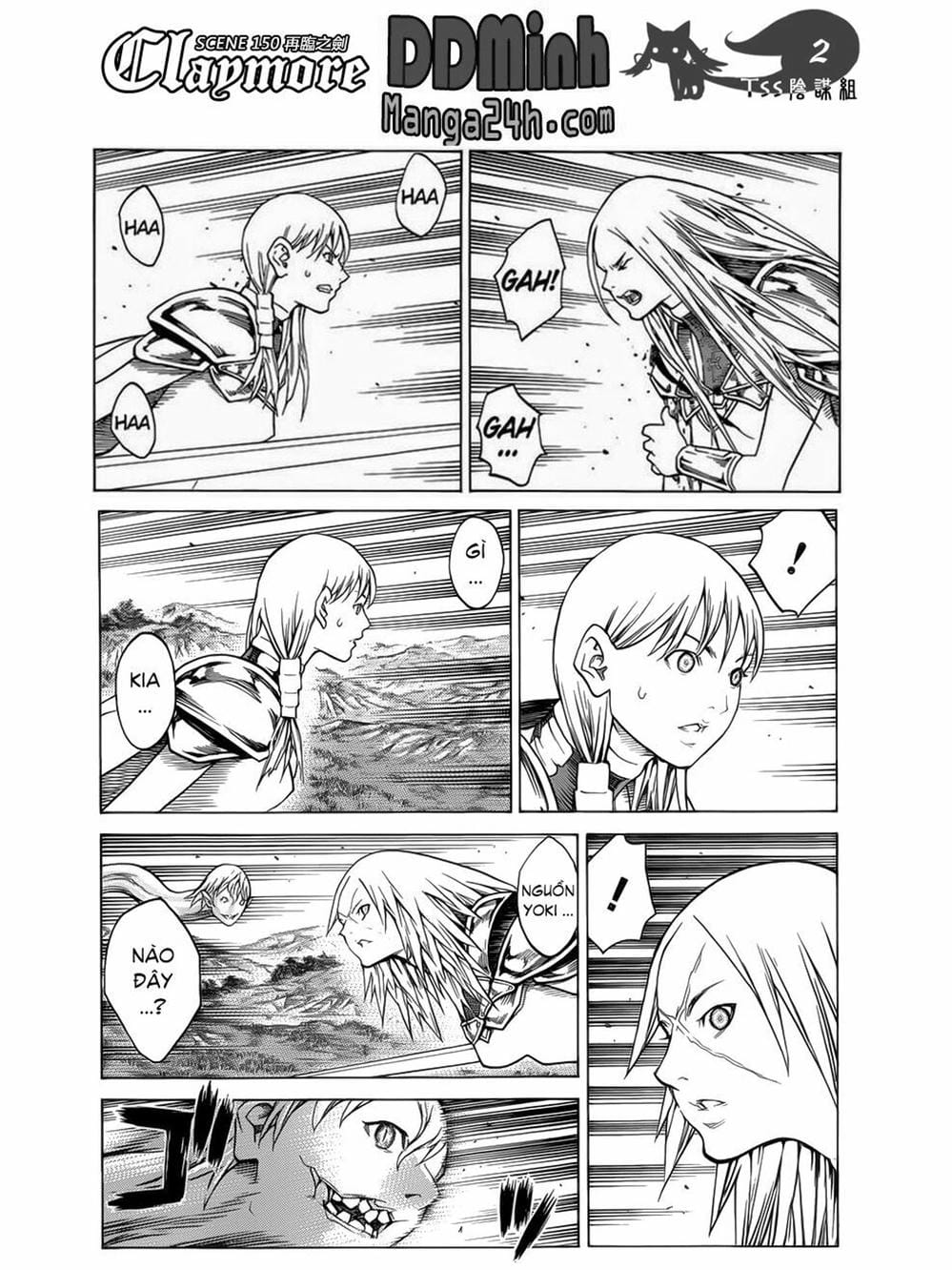 Truyện Tranh Claymore Mắt Bạc trang 4