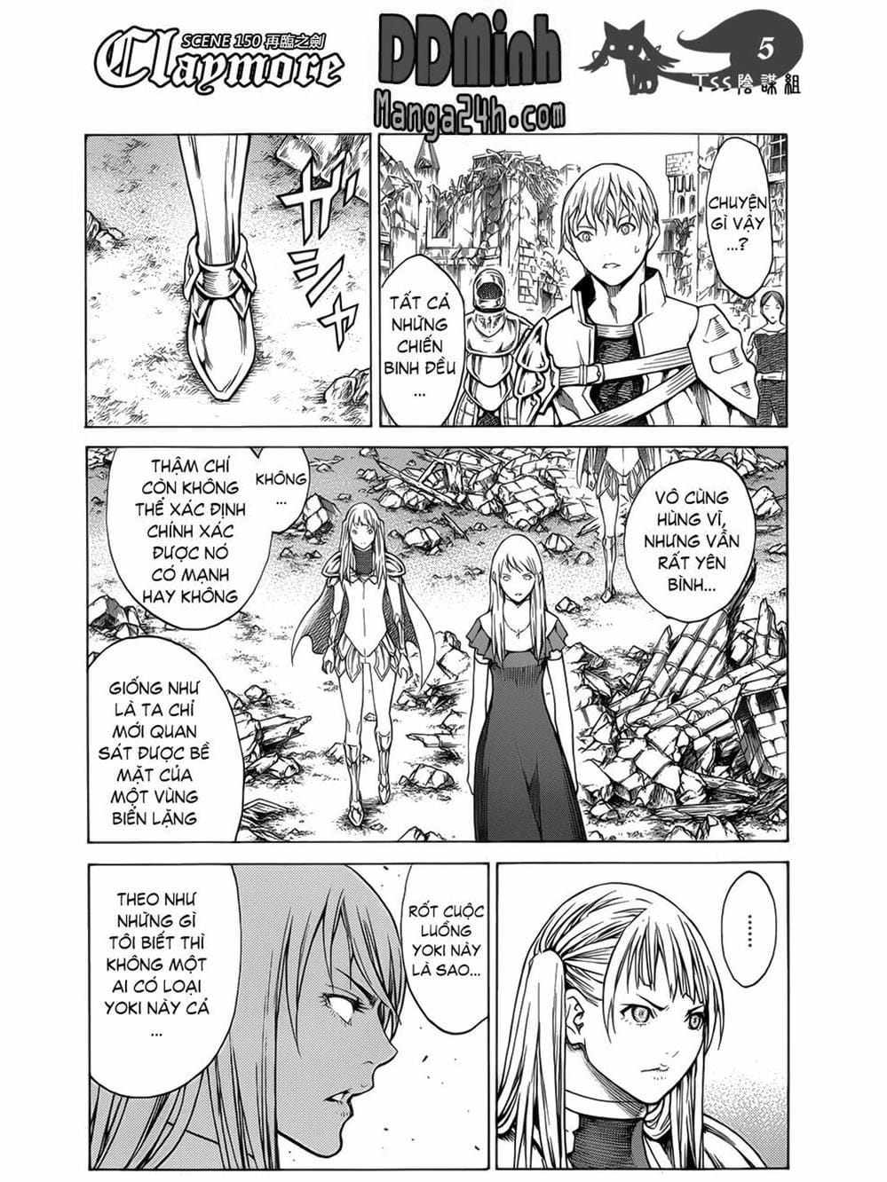 Truyện Tranh Claymore Mắt Bạc trang 4