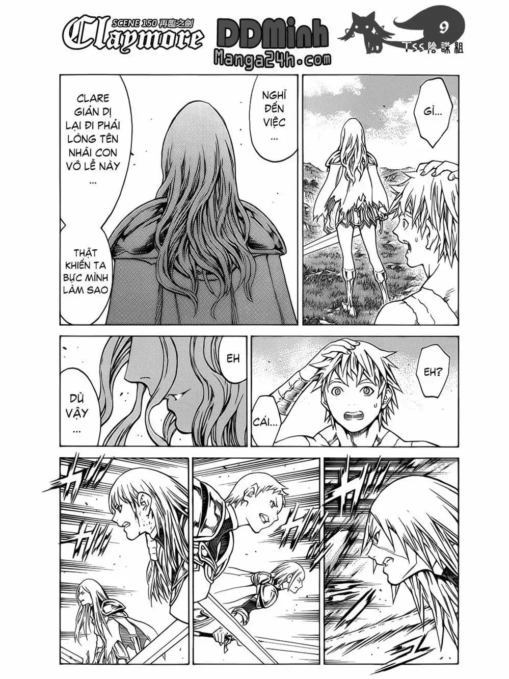 Truyện Tranh Claymore Mắt Bạc trang 4