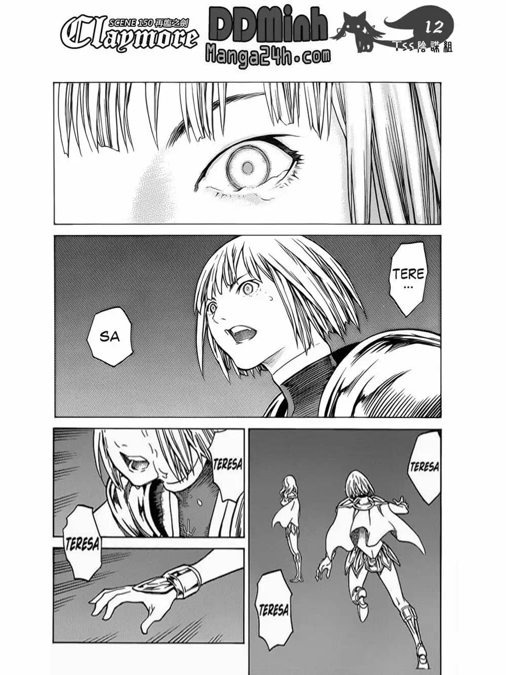 Truyện Tranh Claymore Mắt Bạc trang 4