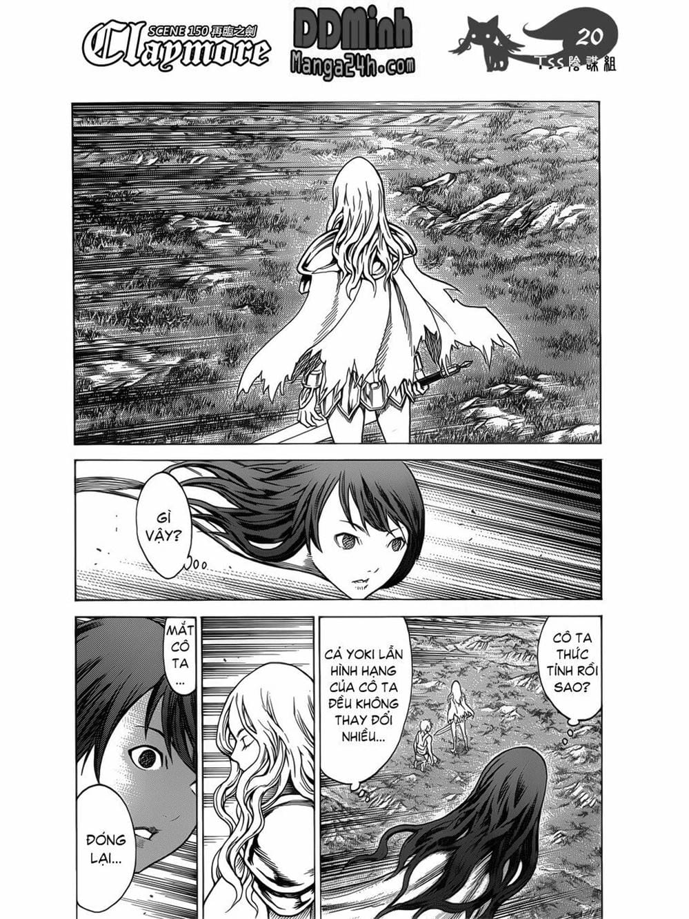 Truyện Tranh Claymore Mắt Bạc trang 4