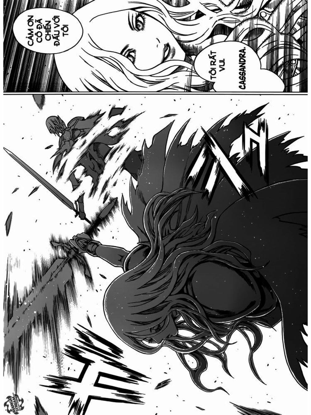 Truyện Tranh Claymore Mắt Bạc trang 4
