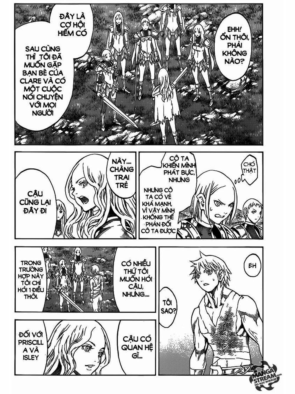 Truyện Tranh Claymore Mắt Bạc trang 4