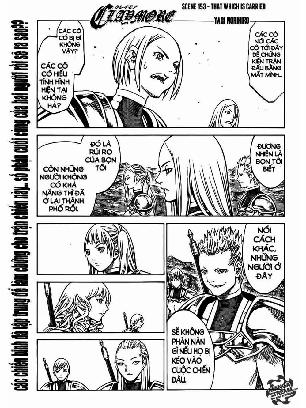 Truyện Tranh Claymore Mắt Bạc trang 4