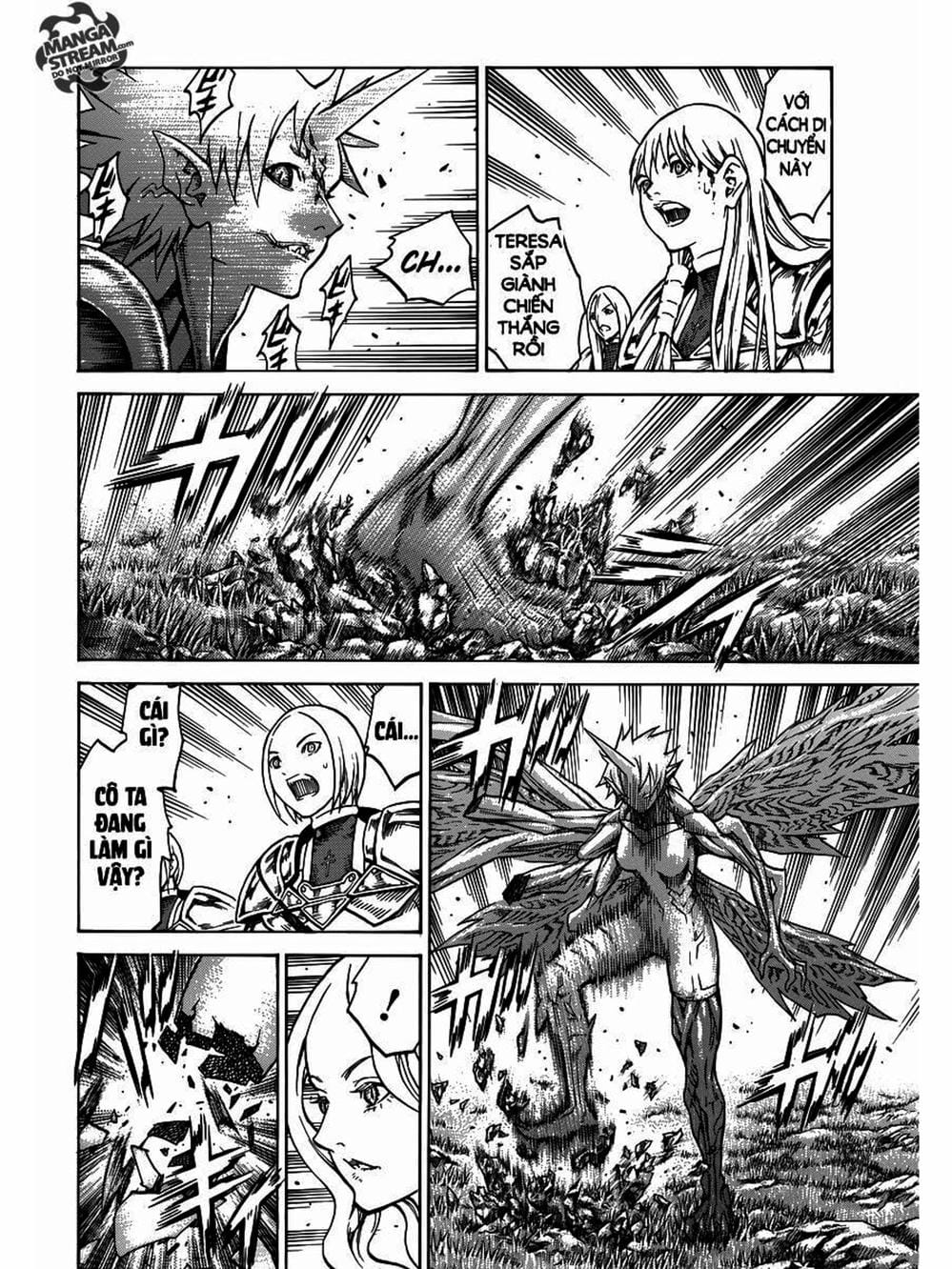 Truyện Tranh Claymore Mắt Bạc trang 4