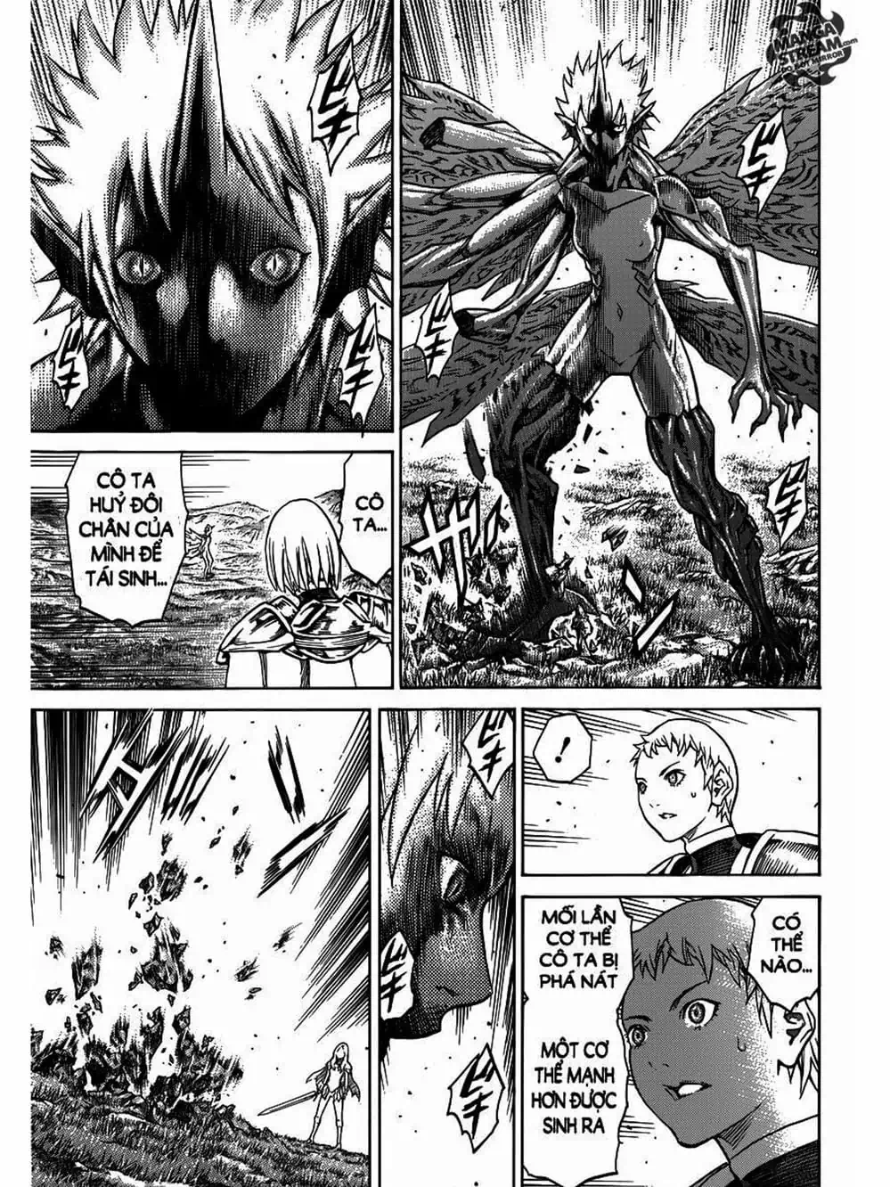 Truyện Tranh Claymore Mắt Bạc trang 4