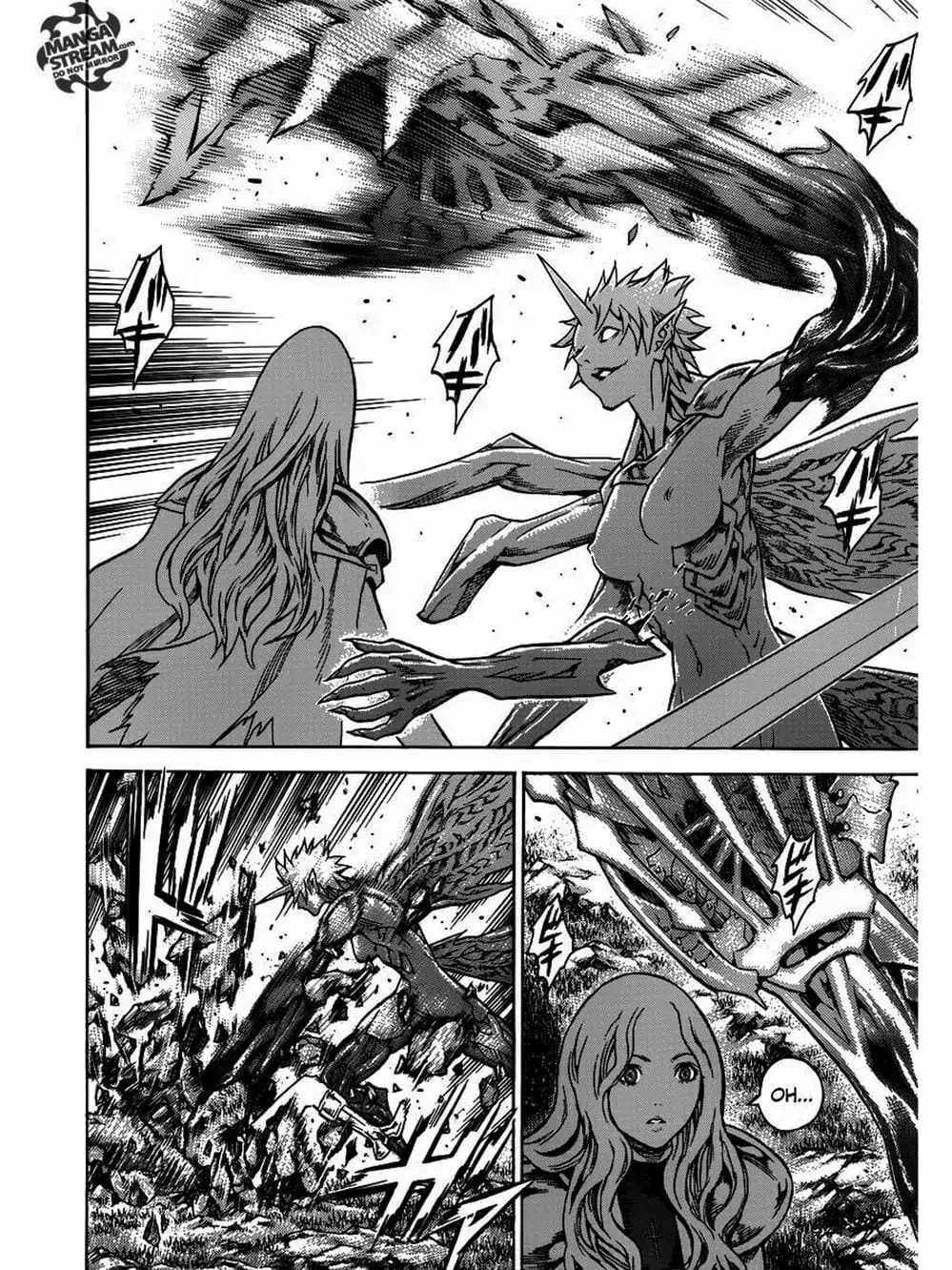 Truyện Tranh Claymore Mắt Bạc trang 4