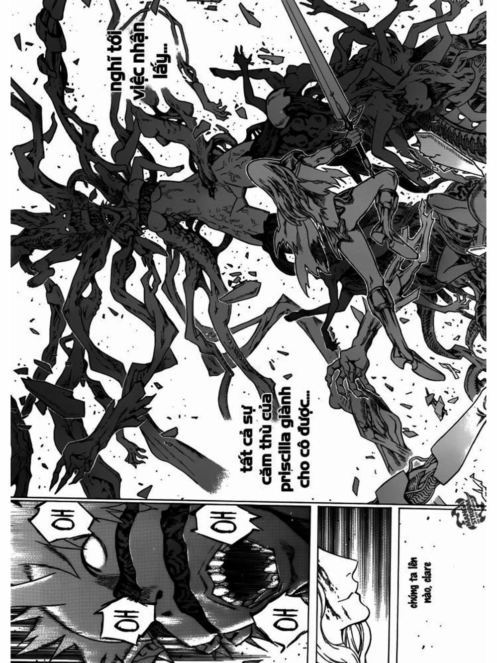 Truyện Tranh Claymore Mắt Bạc trang 4