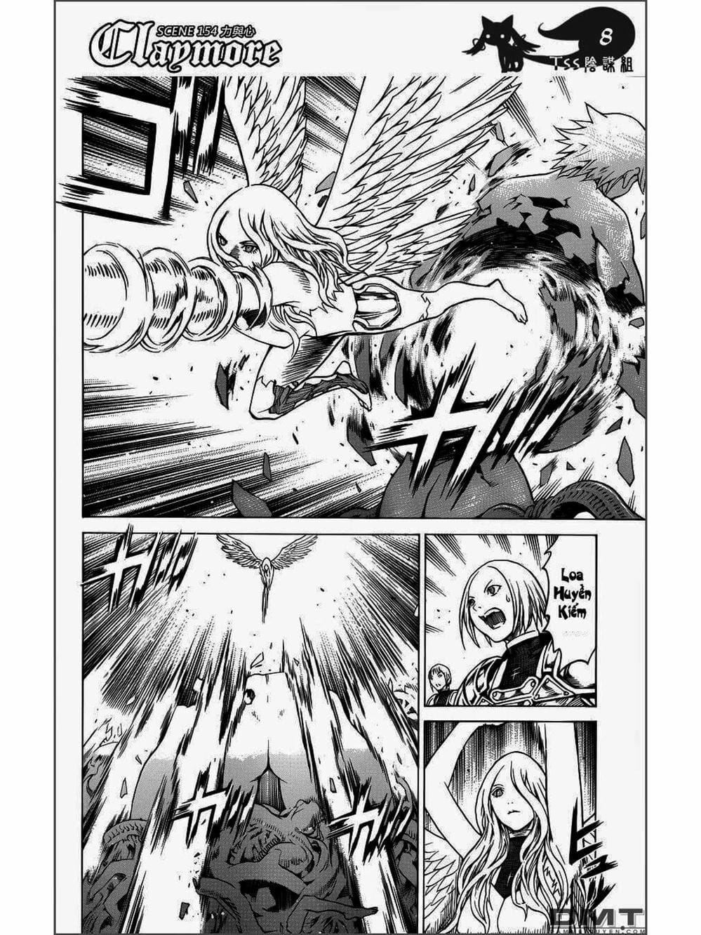 Truyện Tranh Claymore Mắt Bạc trang 4