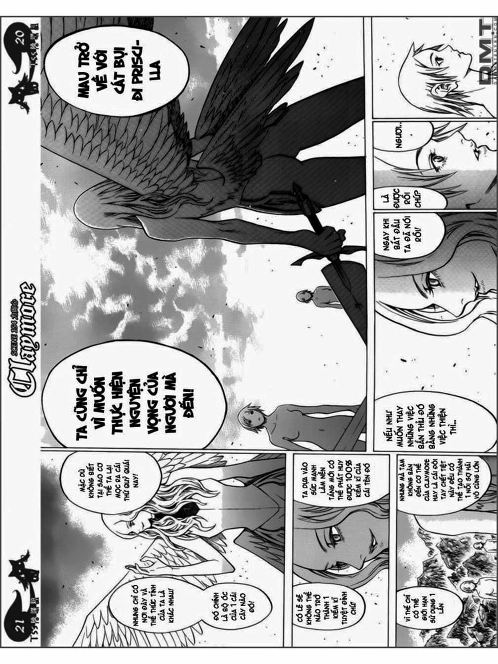 Truyện Tranh Claymore Mắt Bạc trang 4