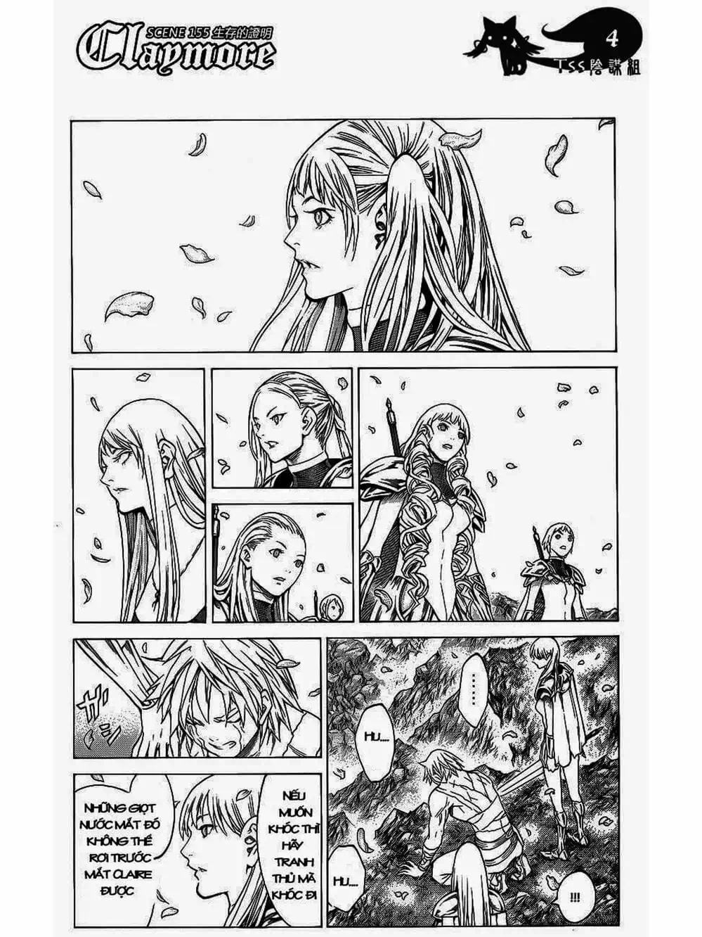 Truyện Tranh Claymore Mắt Bạc trang 4