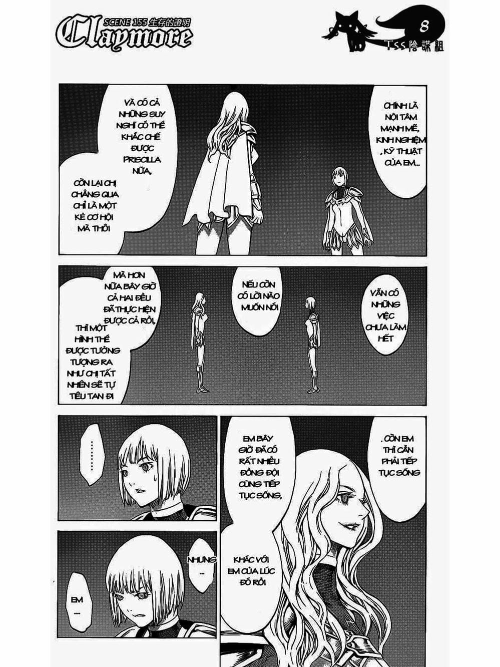 Truyện Tranh Claymore Mắt Bạc trang 4