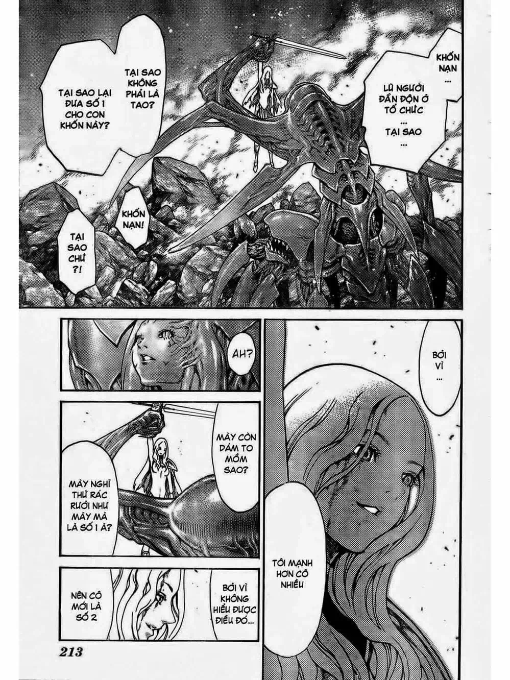 Truyện Tranh Claymore Mắt Bạc trang 4