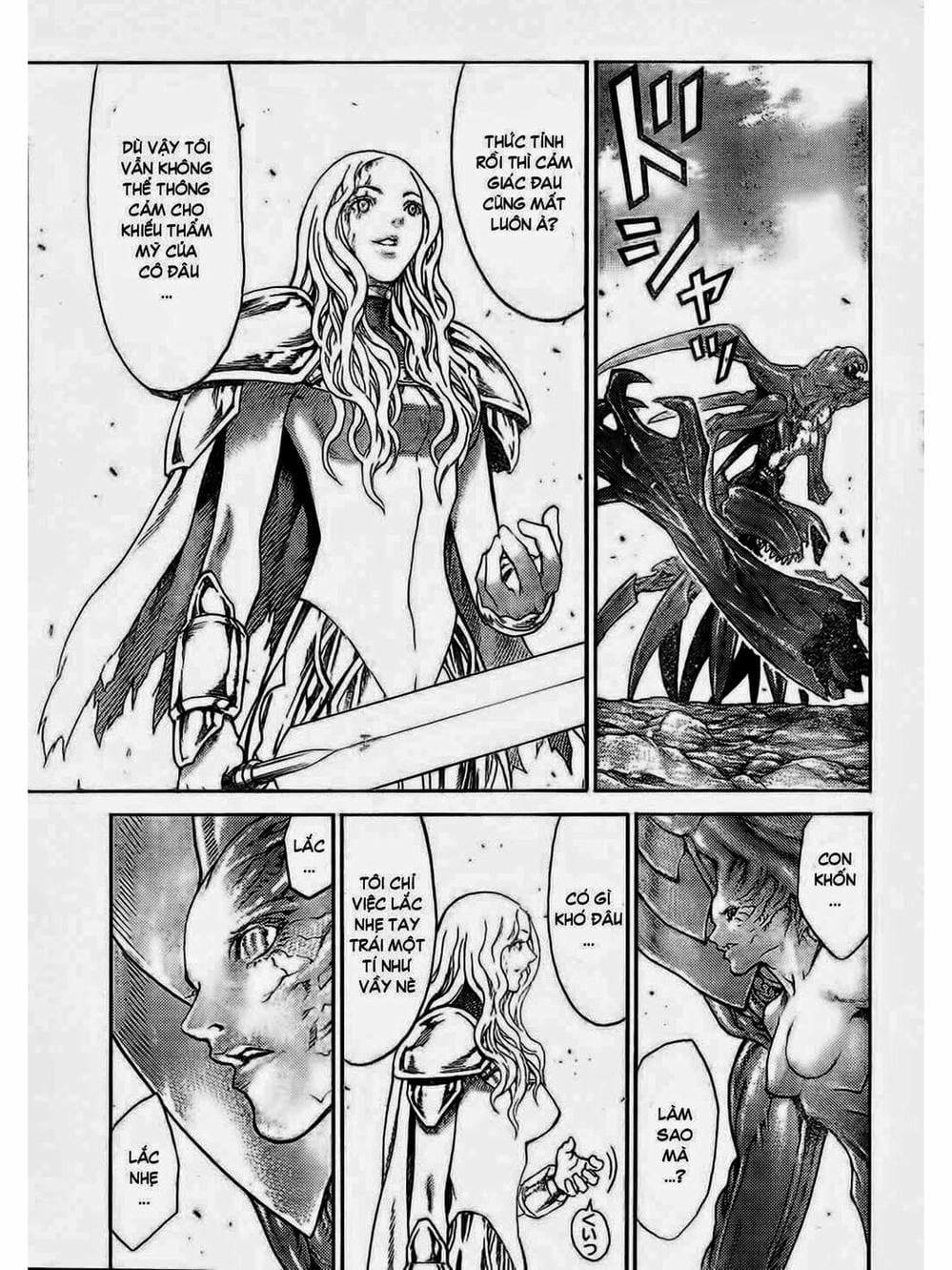 Truyện Tranh Claymore Mắt Bạc trang 4