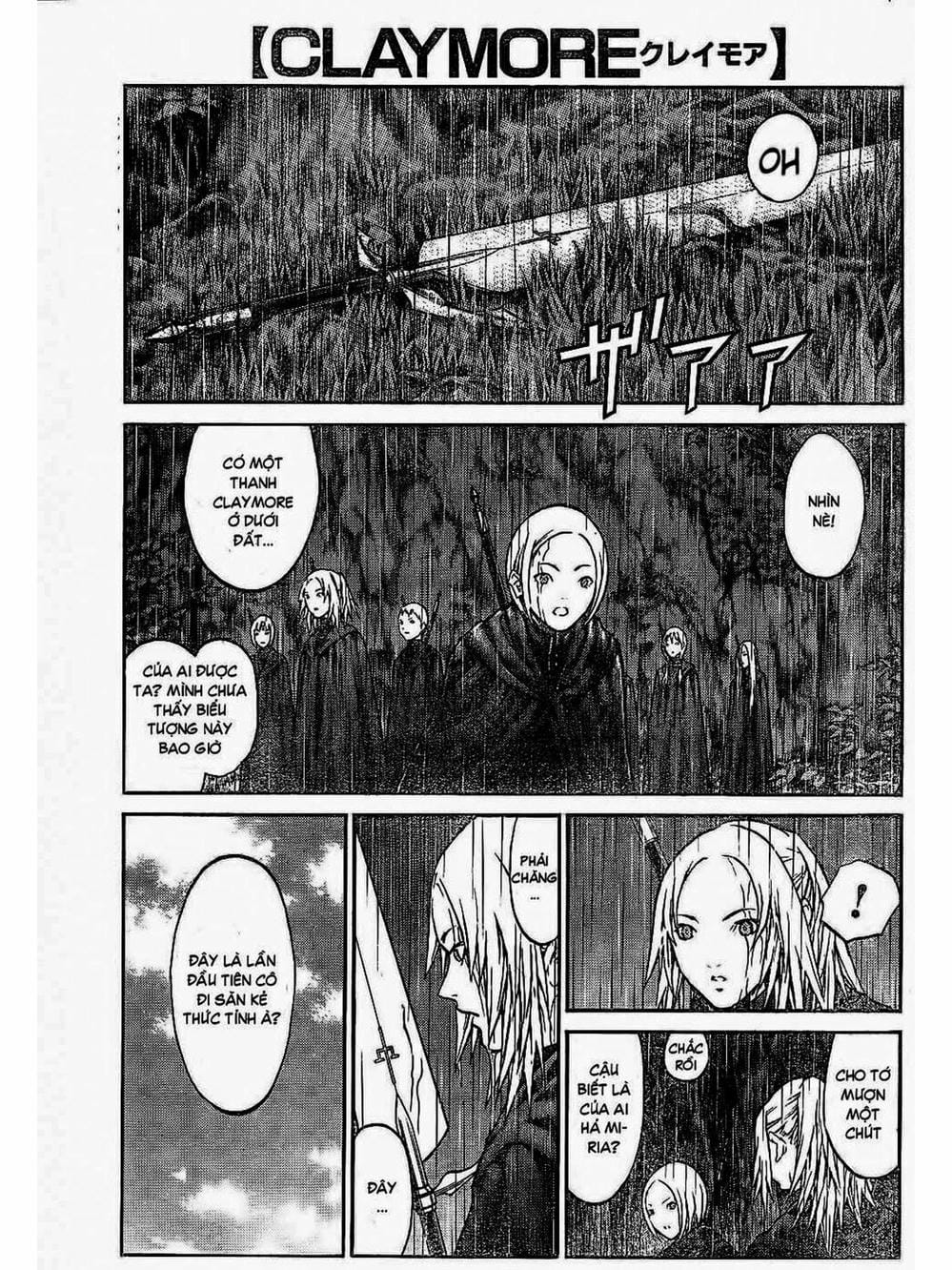 Truyện Tranh Claymore Mắt Bạc trang 4