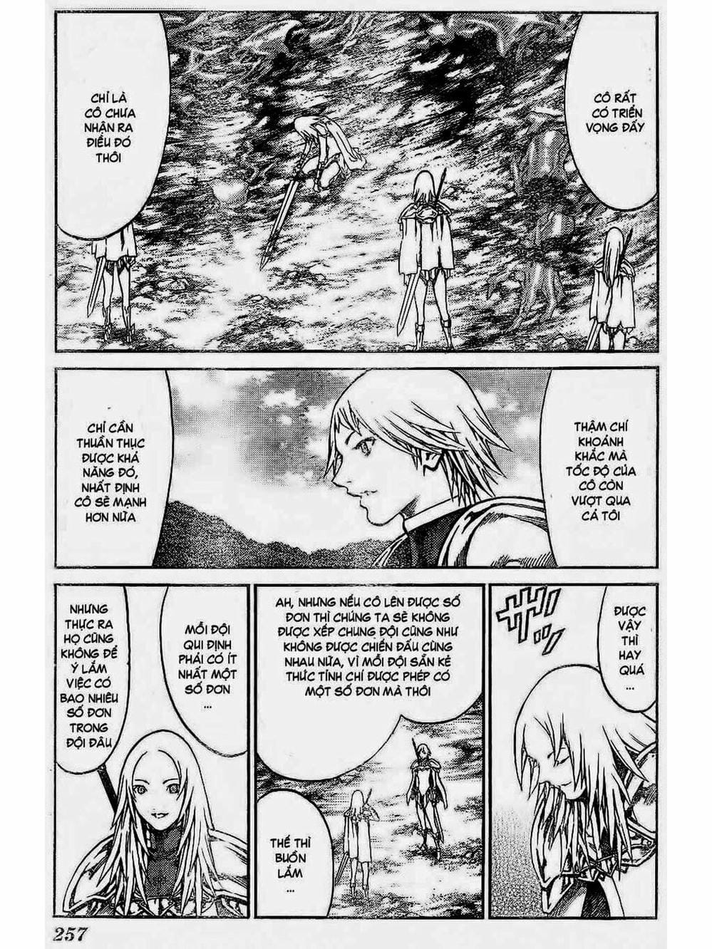 Truyện Tranh Claymore Mắt Bạc trang 4