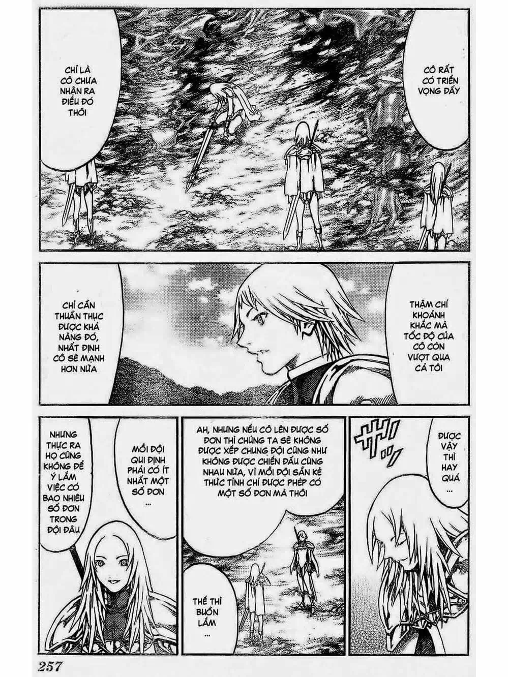 Truyện Tranh Claymore Mắt Bạc trang 4