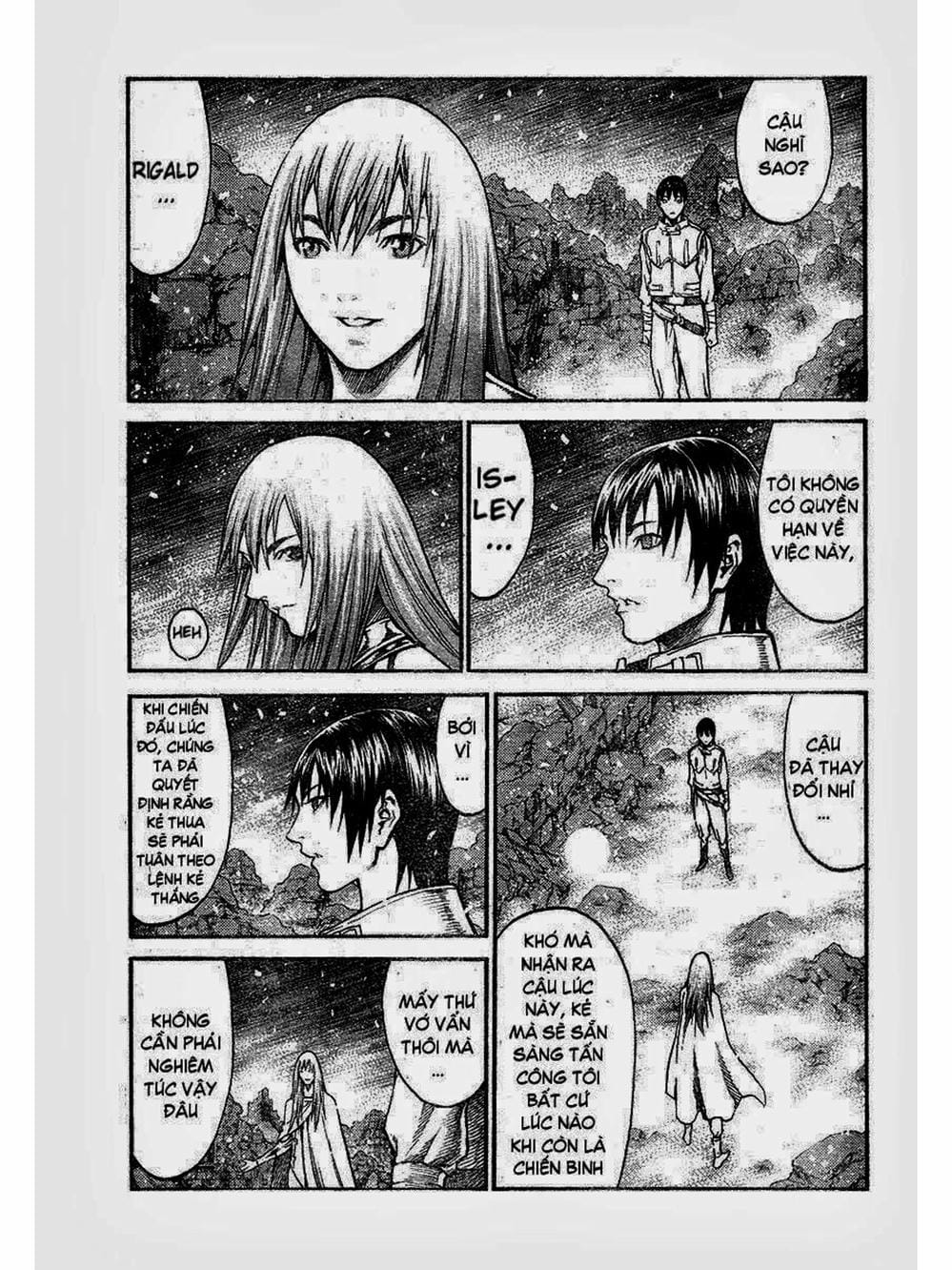 Truyện Tranh Claymore Mắt Bạc trang 4