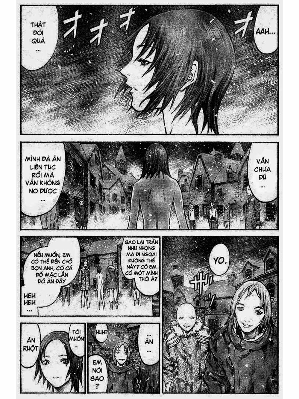 Truyện Tranh Claymore Mắt Bạc trang 4