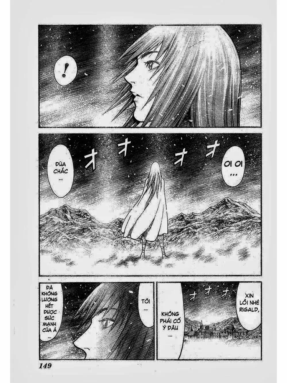 Truyện Tranh Claymore Mắt Bạc trang 4