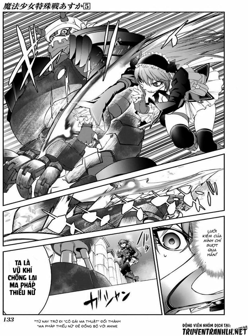 Truyện Tranh Cô Gái Phép Thuật Asuka - Mahou Shoujo Tokushuusen Asuka trang 5