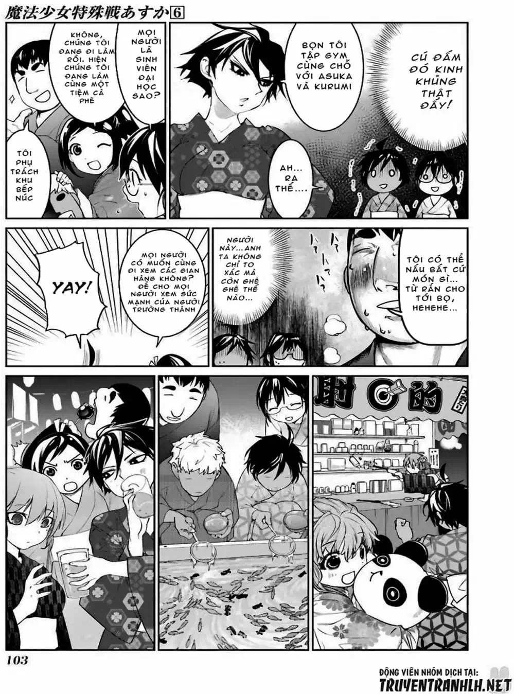 Truyện Tranh Cô Gái Phép Thuật Asuka - Mahou Shoujo Tokushuusen Asuka trang 5