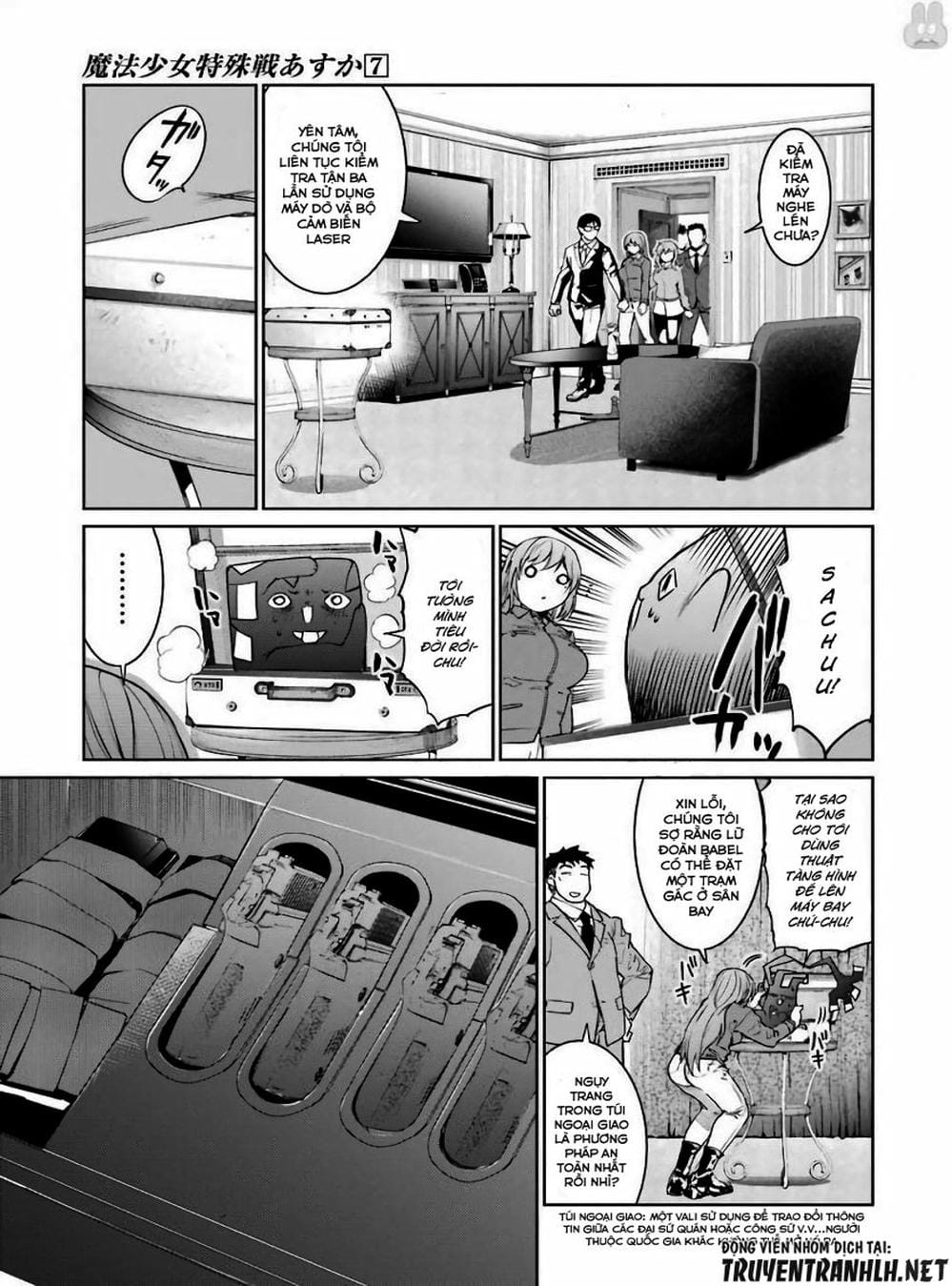 Truyện Tranh Cô Gái Phép Thuật Asuka - Mahou Shoujo Tokushuusen Asuka trang 5