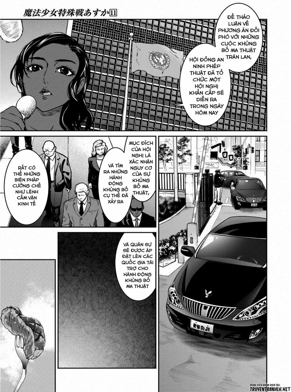 Truyện Tranh Cô Gái Phép Thuật Asuka - Mahou Shoujo Tokushuusen Asuka trang 5