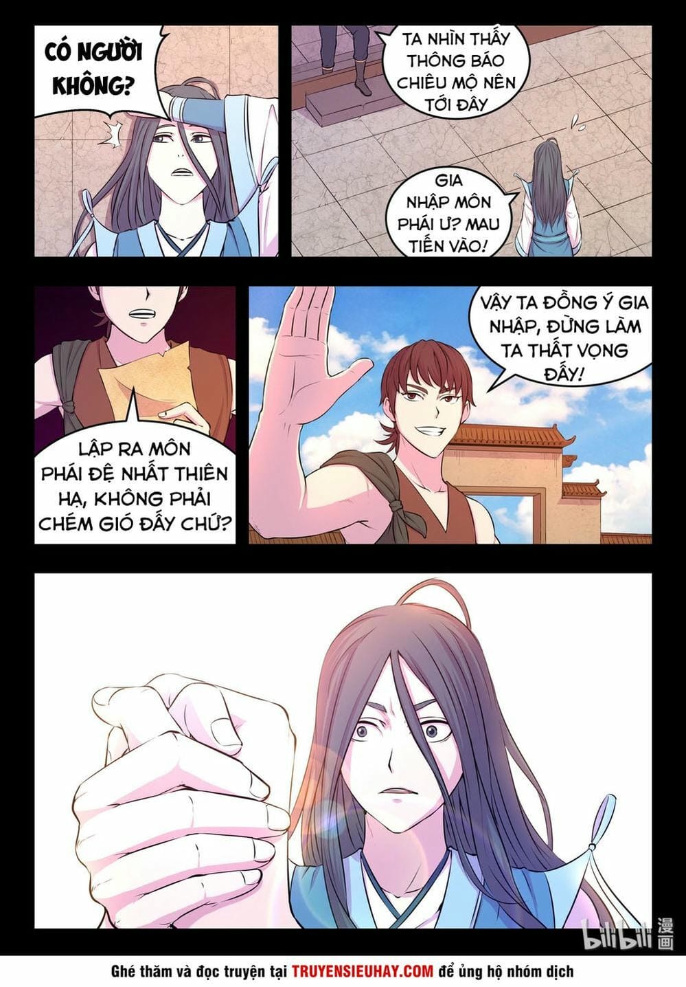 Truyện Tranh Côn Thôn Thiên Hạ trang 8