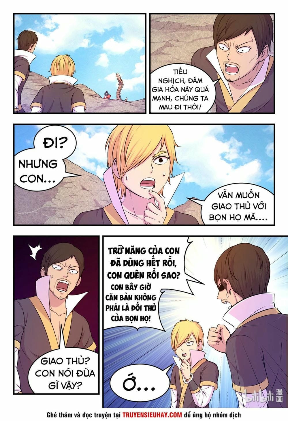 Truyện Tranh Côn Thôn Thiên Hạ trang 8