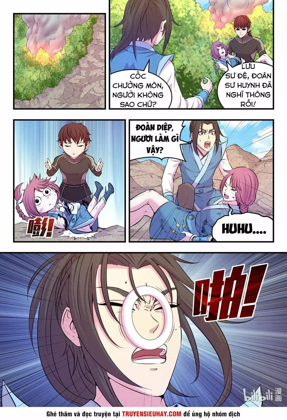 Truyện Tranh Côn Thôn Thiên Hạ trang 8