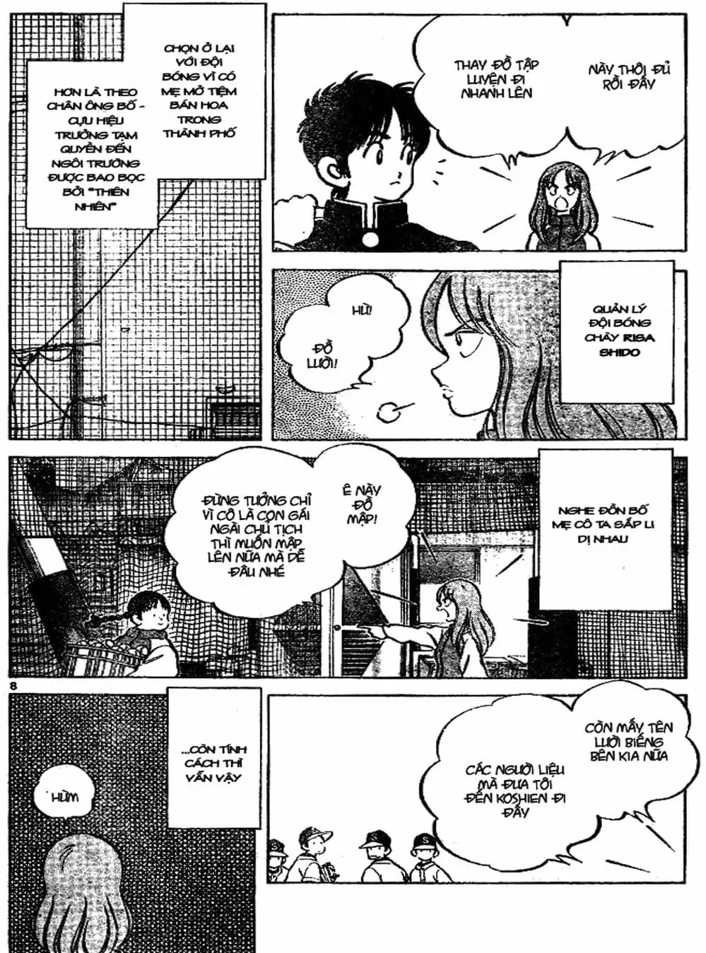 Truyện Tranh Trò Chơi Vượt Qua Thử Thách - Cross Game trang 8