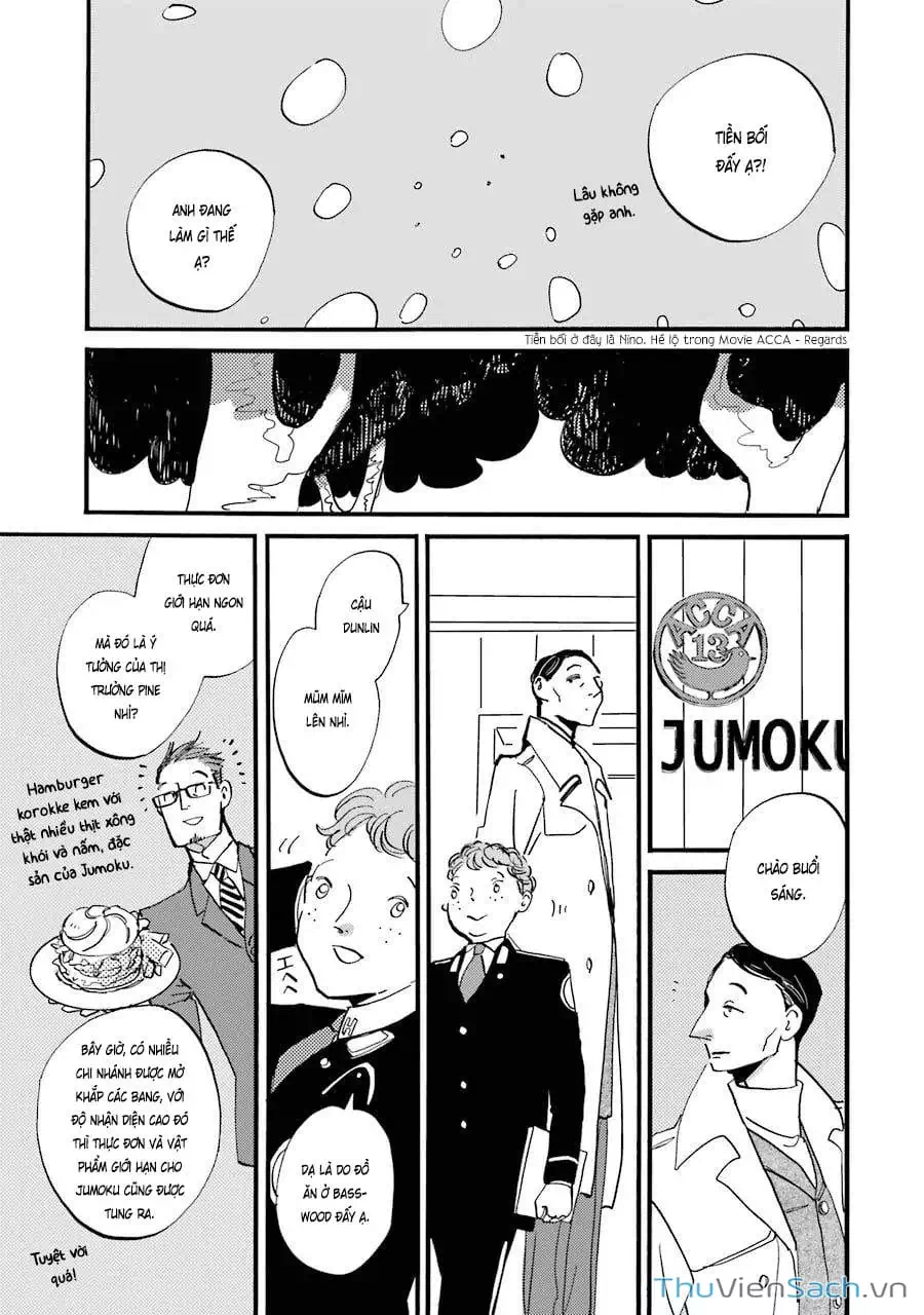 Truyện Tranh Tiền Truyện Acca - Cục Thanh Tra 13 Bang: P.s trang 2
