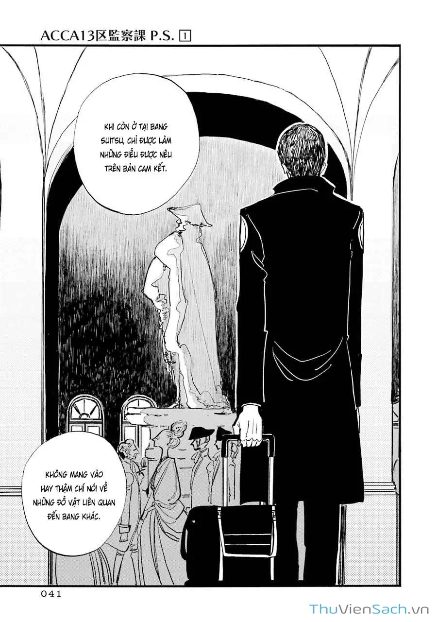 Truyện Tranh Tiền Truyện Acca - Cục Thanh Tra 13 Bang: P.s trang 2