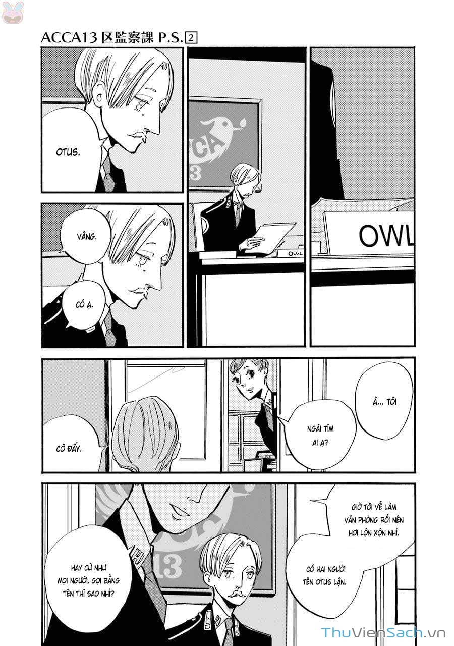 Truyện Tranh Tiền Truyện Acca - Cục Thanh Tra 13 Bang: P.s trang 2