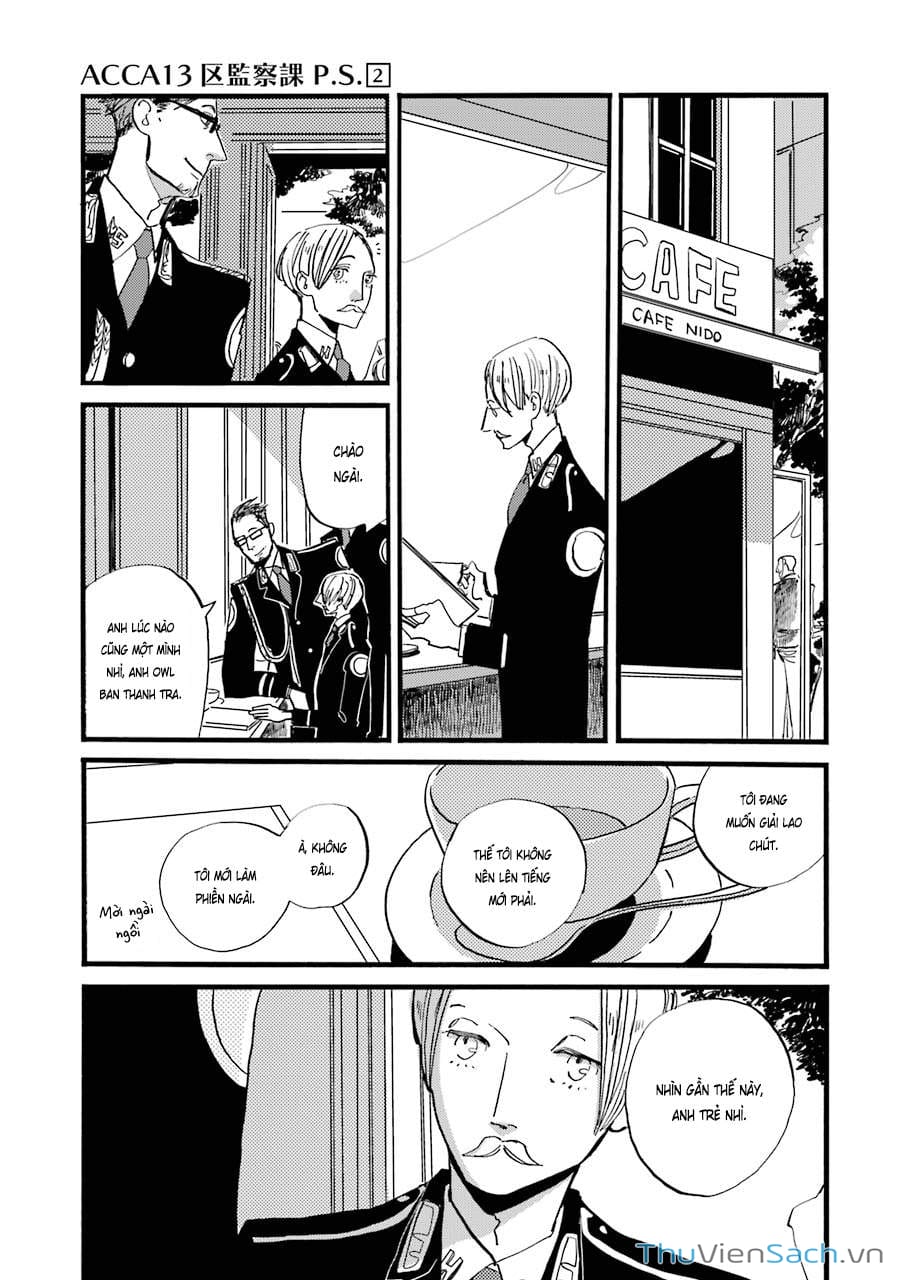 Truyện Tranh Tiền Truyện Acca - Cục Thanh Tra 13 Bang: P.s trang 2