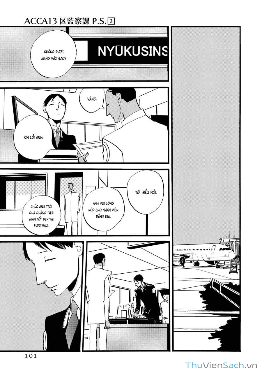 Truyện Tranh Tiền Truyện Acca - Cục Thanh Tra 13 Bang: P.s trang 2