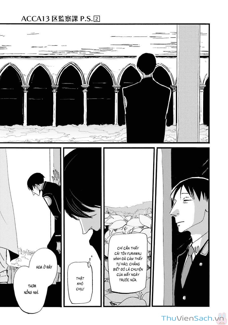 Truyện Tranh Tiền Truyện Acca - Cục Thanh Tra 13 Bang: P.s trang 2