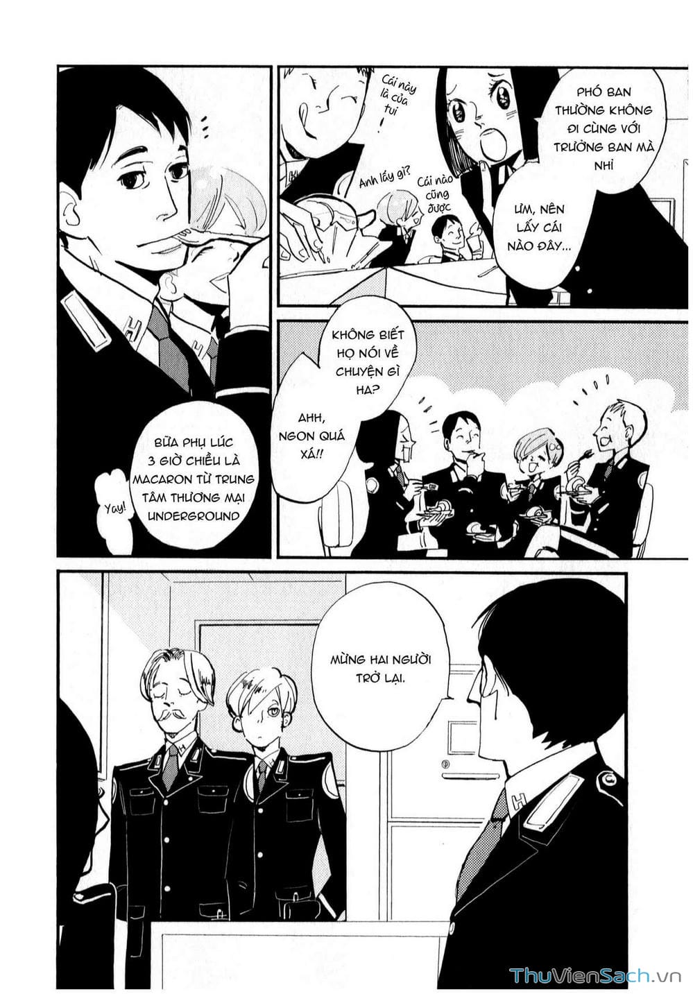 Truyện Tranh Acca - Cục Thanh Tra 13 Bang trang 2