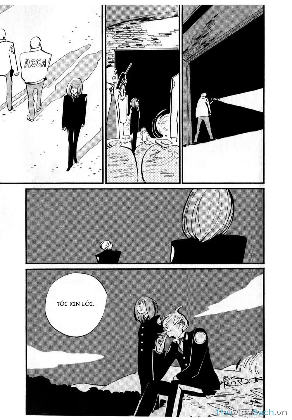 Truyện Tranh Acca - Cục Thanh Tra 13 Bang trang 2