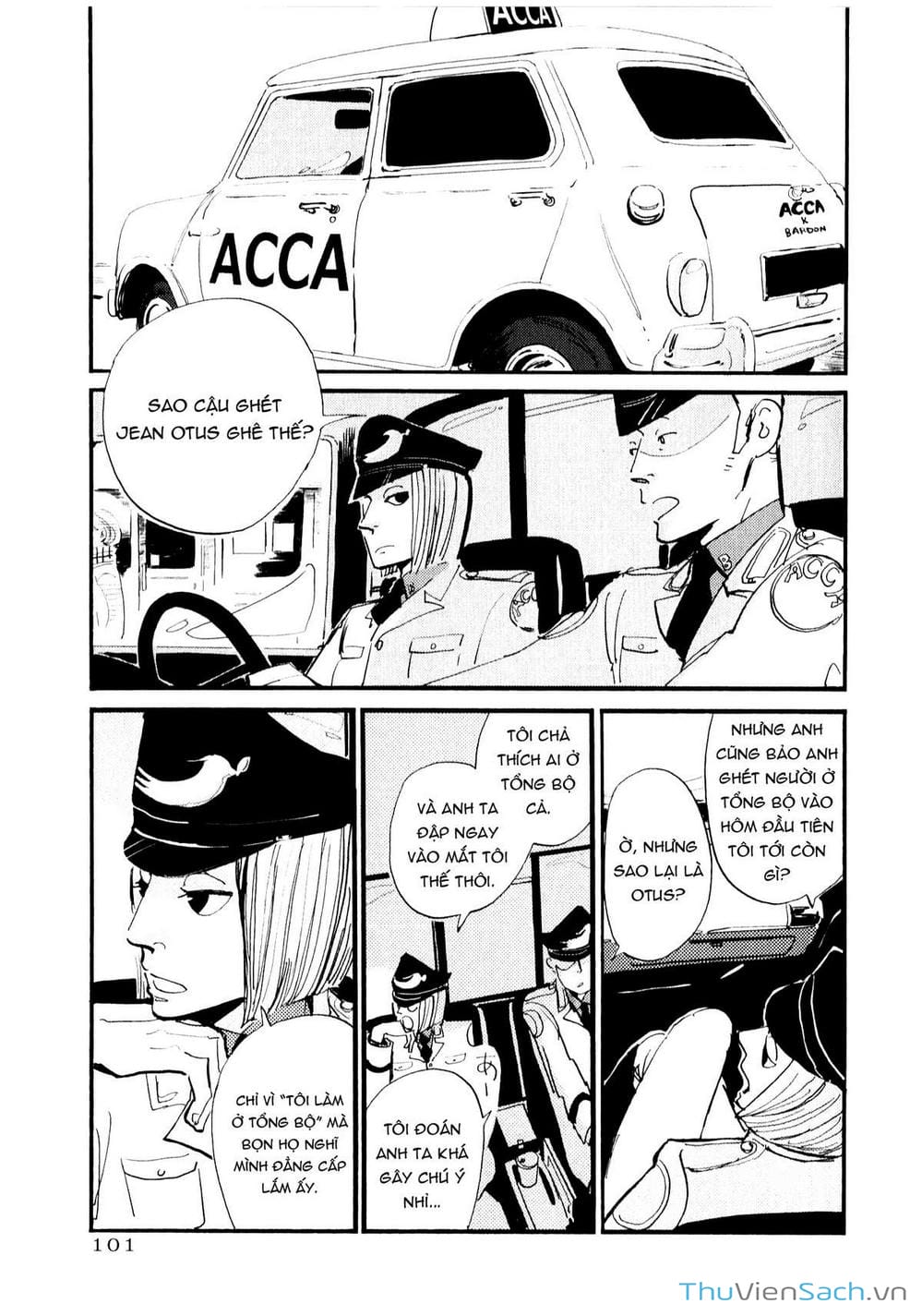 Truyện Tranh Acca - Cục Thanh Tra 13 Bang trang 2