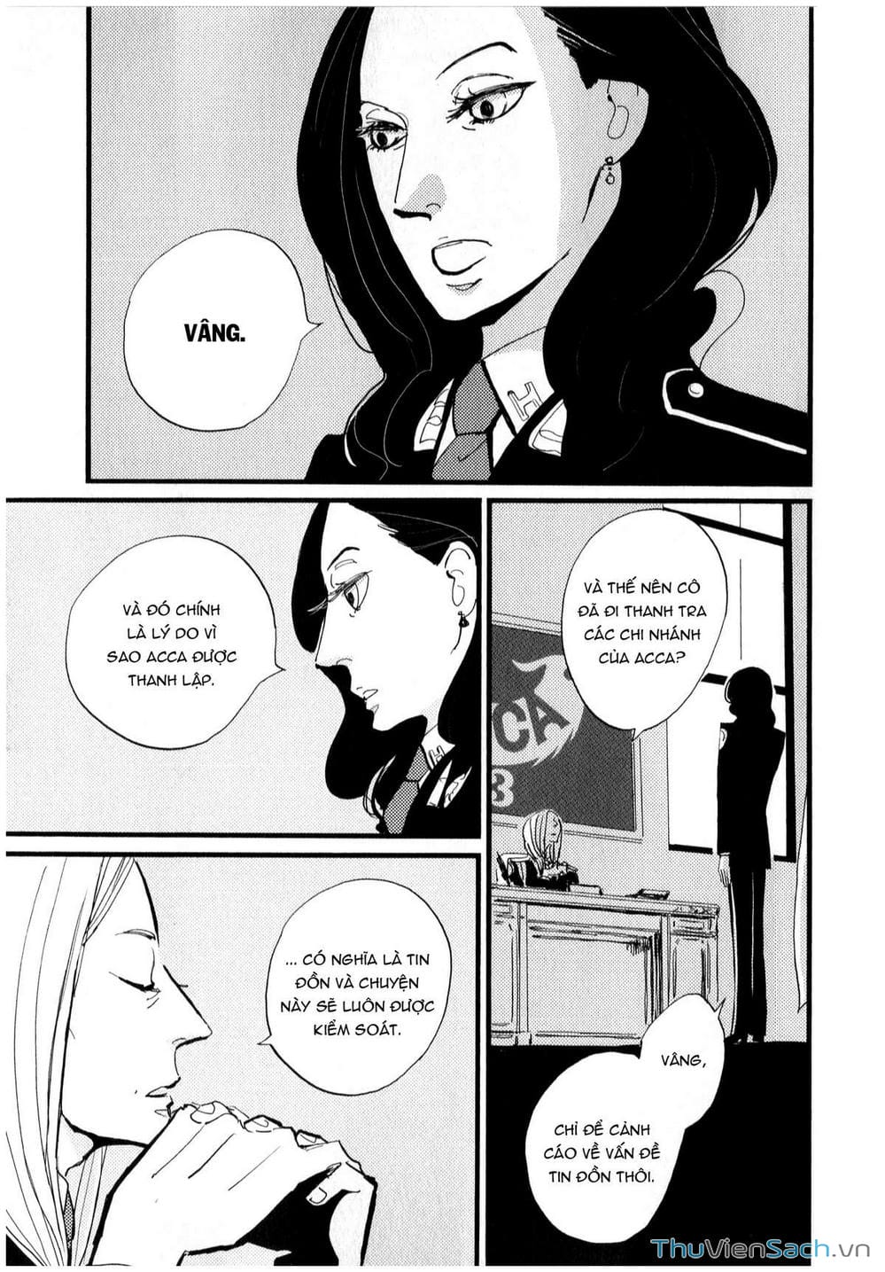 Truyện Tranh Acca - Cục Thanh Tra 13 Bang trang 2