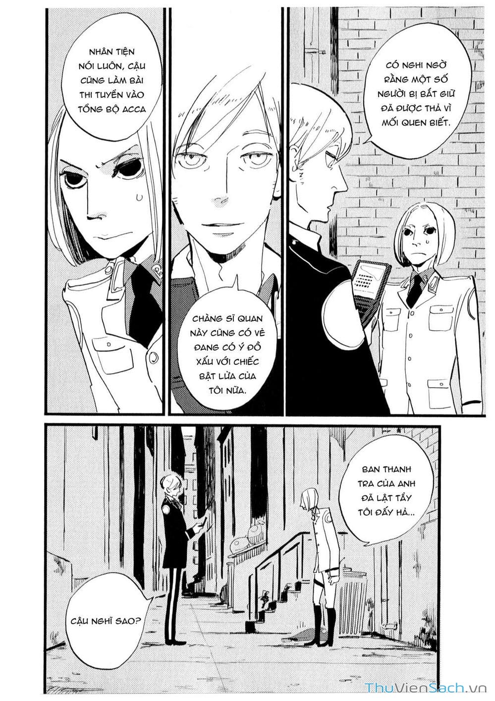 Truyện Tranh Acca - Cục Thanh Tra 13 Bang trang 2