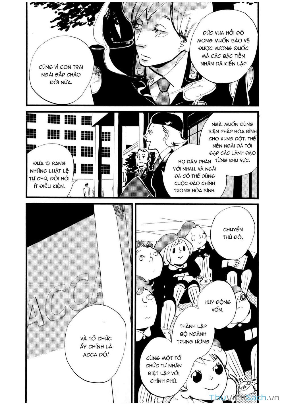 Truyện Tranh Acca - Cục Thanh Tra 13 Bang trang 2