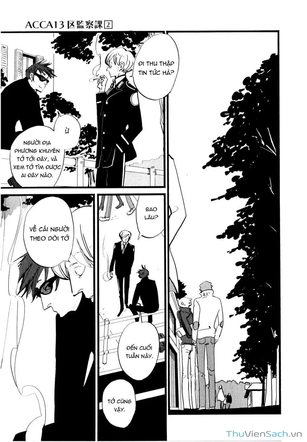 Truyện Tranh Acca - Cục Thanh Tra 13 Bang trang 2