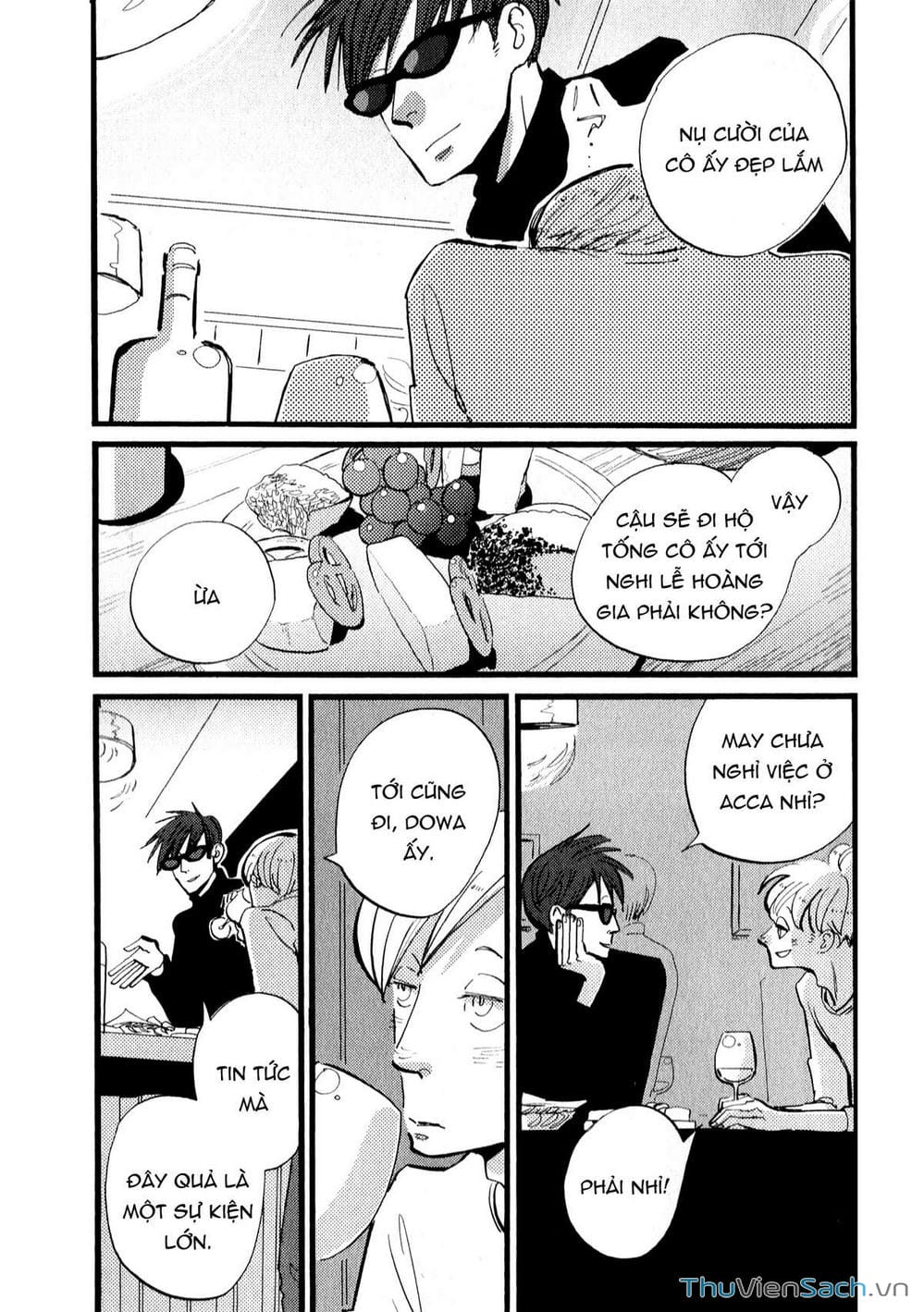 Truyện Tranh Acca - Cục Thanh Tra 13 Bang trang 2