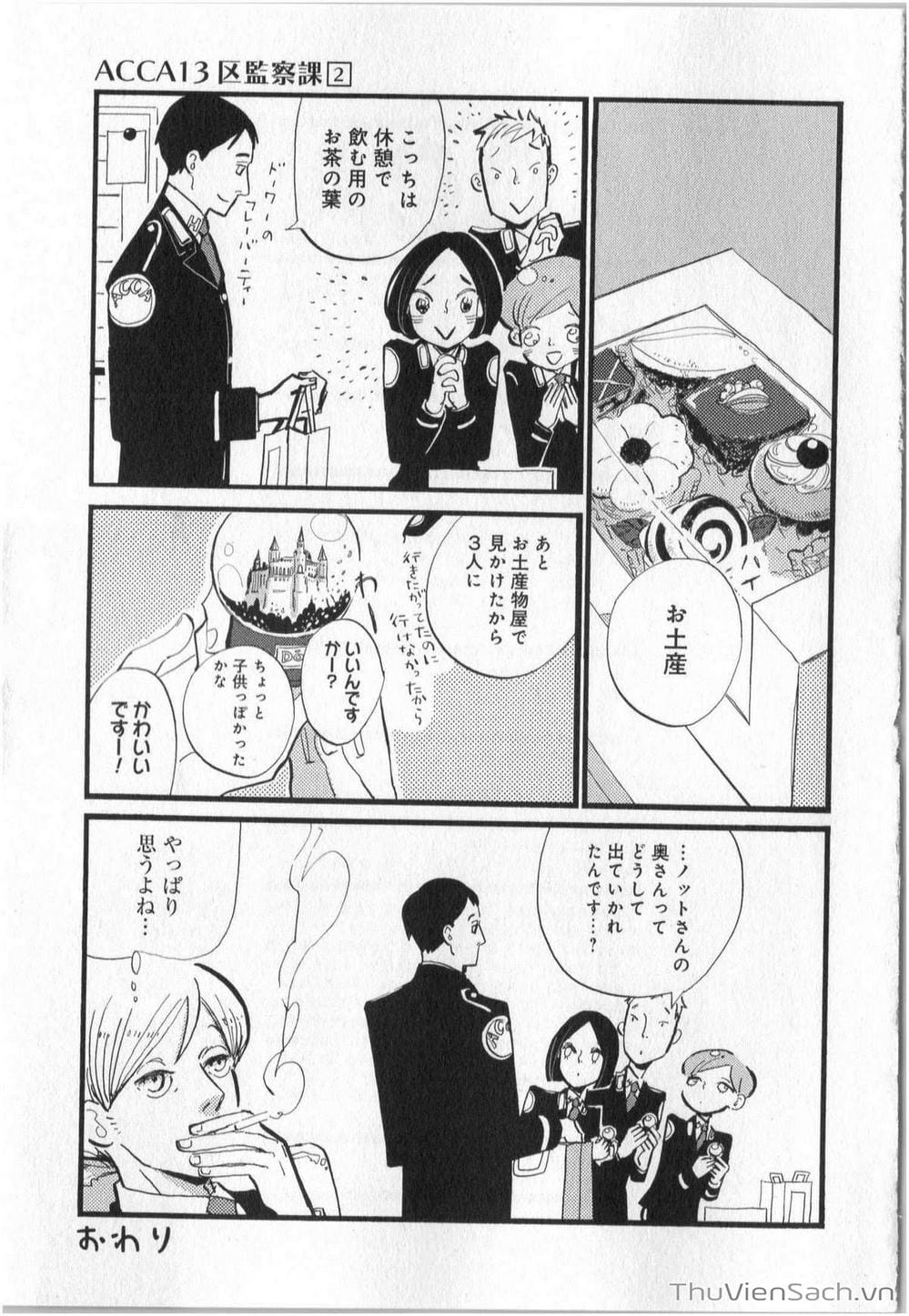 Truyện Tranh Acca - Cục Thanh Tra 13 Bang trang 2