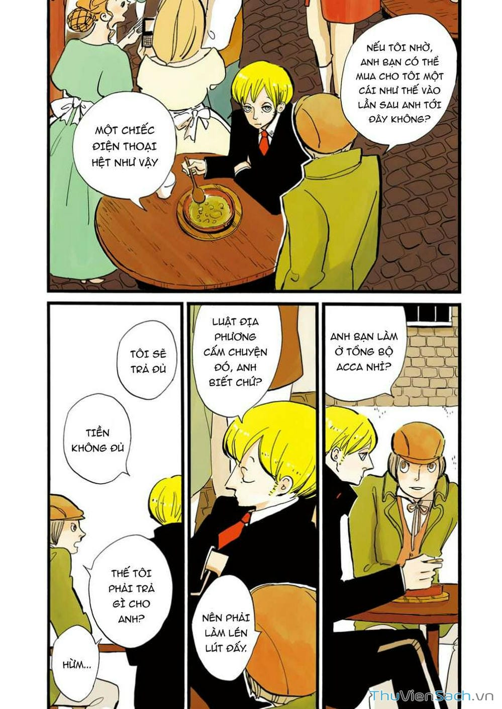 Truyện Tranh Acca - Cục Thanh Tra 13 Bang trang 2